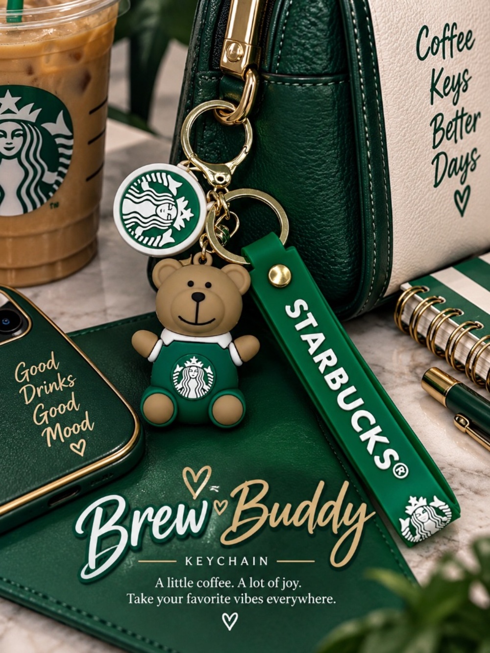Brew Buddy Keychain